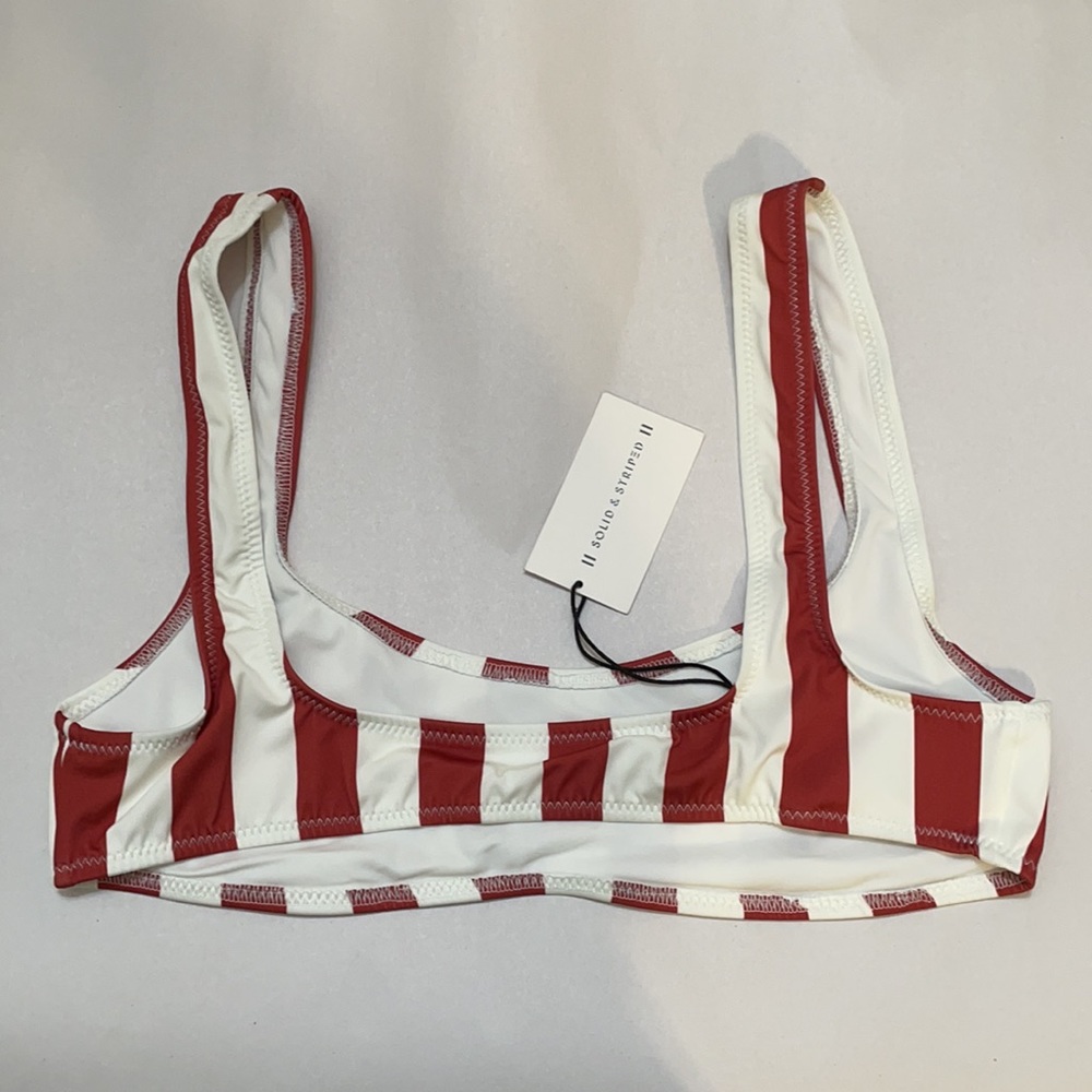 SOLID & STRIPED The Elle Bikini Top - Picture 7 of 7